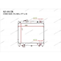 Радиатор основной Gerat SZ-101/2R