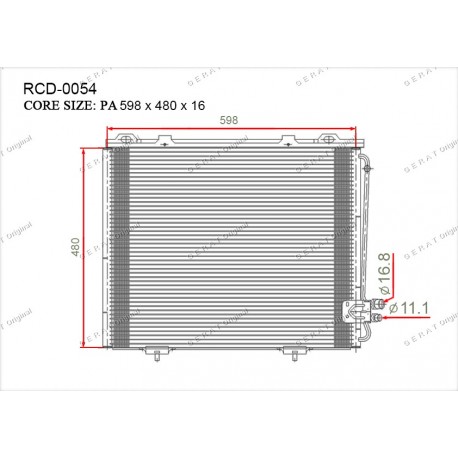 Конденсатор Gerat RCD-0054