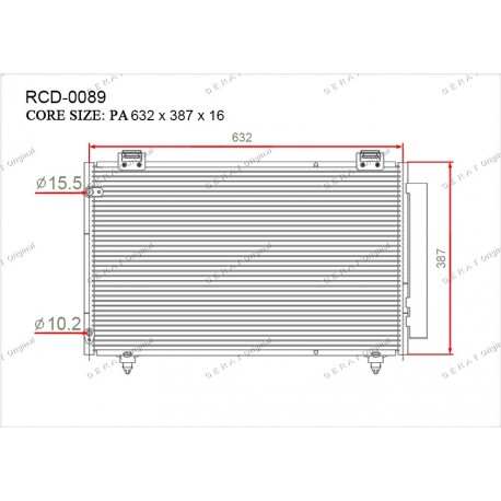 Конденсатор Gerat RCD-0089