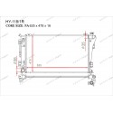 Радиатор основной Gerat HY-118/1R