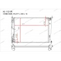 Радиатор основной Gerat KI-113/1R