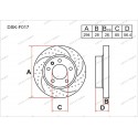 Тормозные диски Gerat DSK-F017