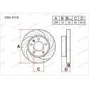 Тормозные диски Gerat DSK-F019